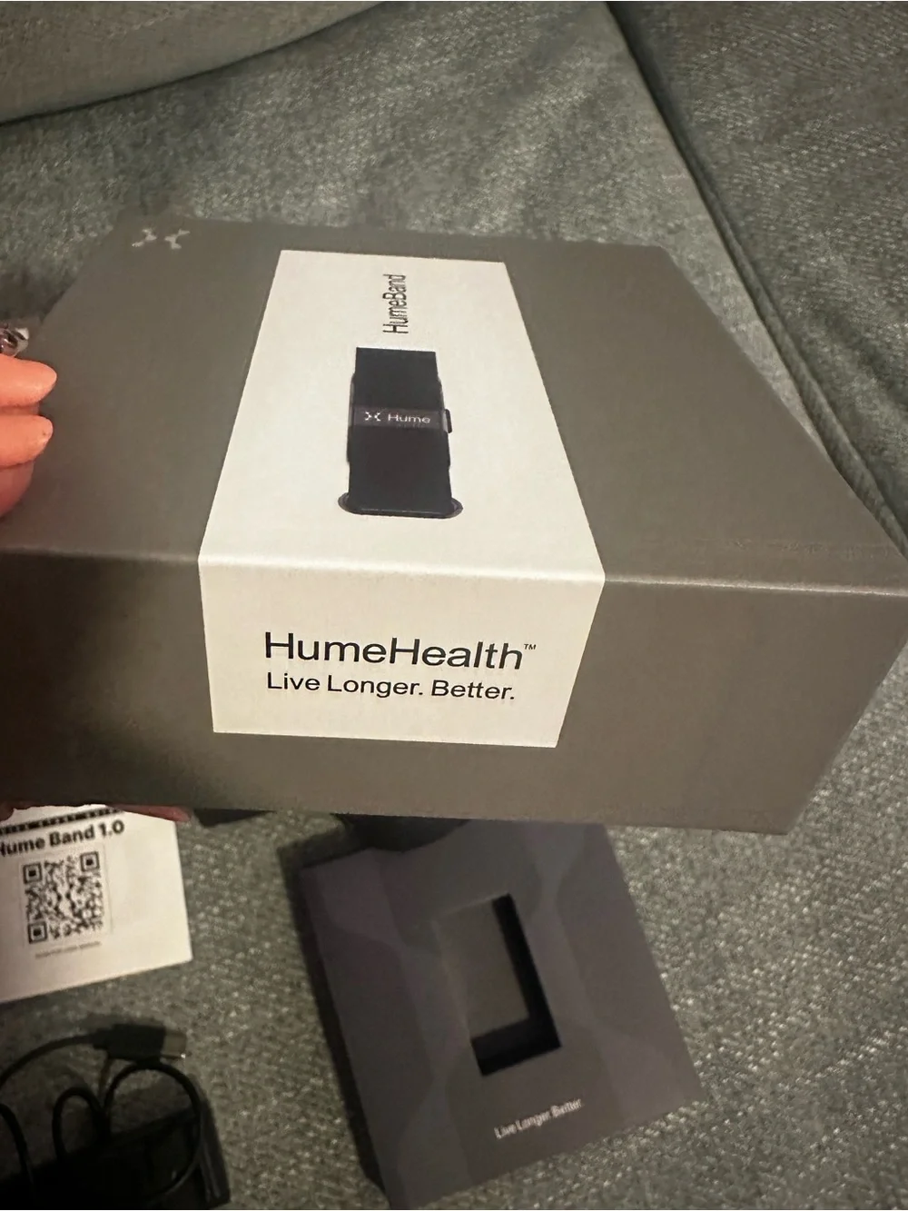 Hume Band - Black Smart Health Wristband